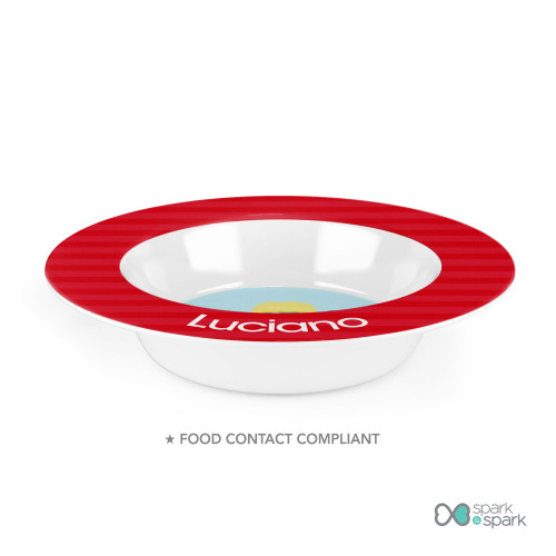 Cool Scientist Boy Kids Plate