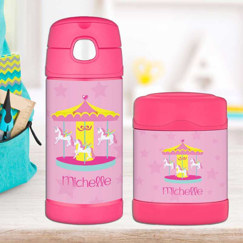 Sweet Carousel Thermos Food Jar