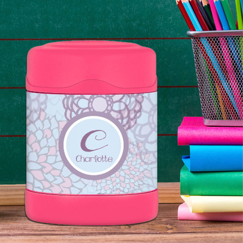 Flower Mosaic Thermos Food Jar