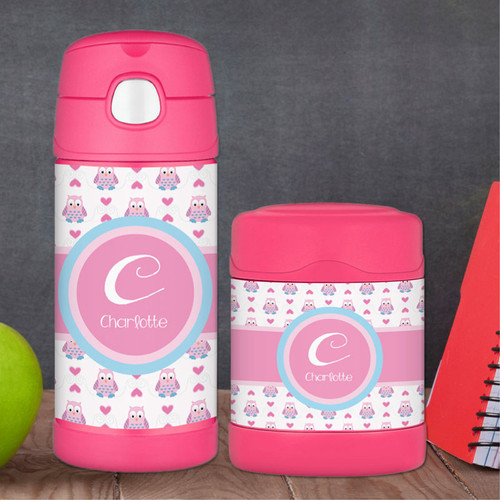 Owl Love Thermos Food Jar