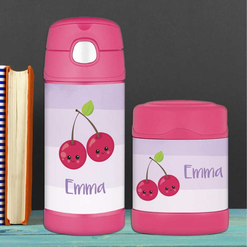 Yummy Cherries Thermos Food Jar