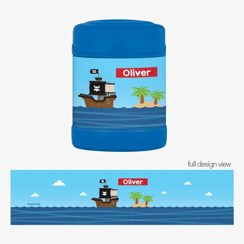 All Aboard Pirates Thermos Food Jar