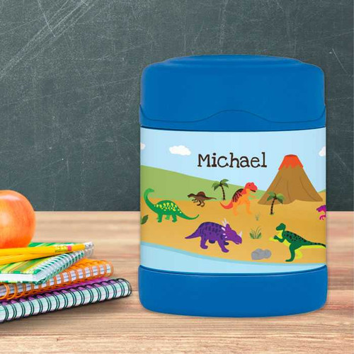 Dinosaur in the Jungle Thermos Food Jar