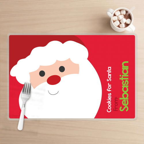 Cookies for Santa Kids Plate