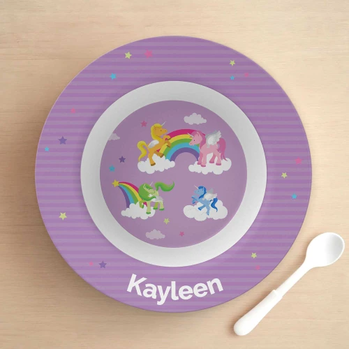 Sweet Unicorns Kids Bowl
