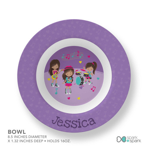 Rock and Roll Band Kids Bowl