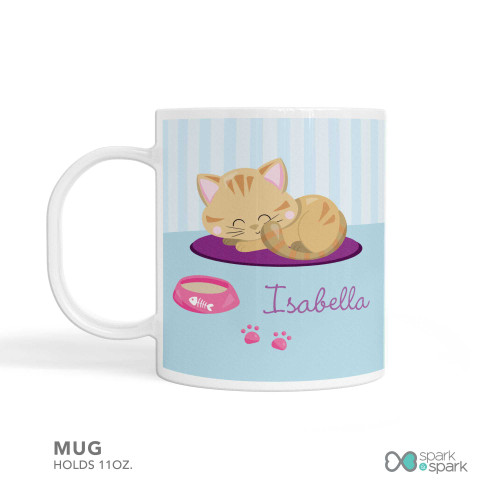 Cute Little Kitten Kids Bowl