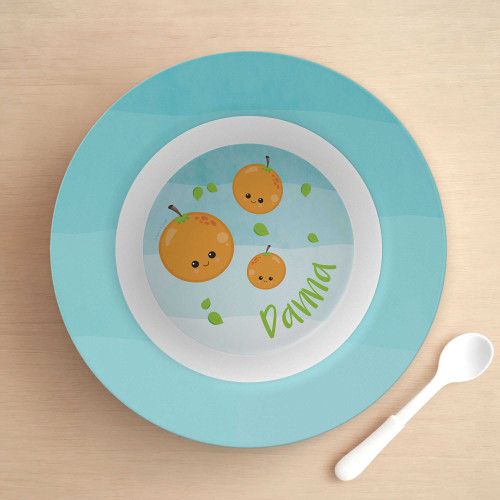 Yummy Orange Kids Bowl
