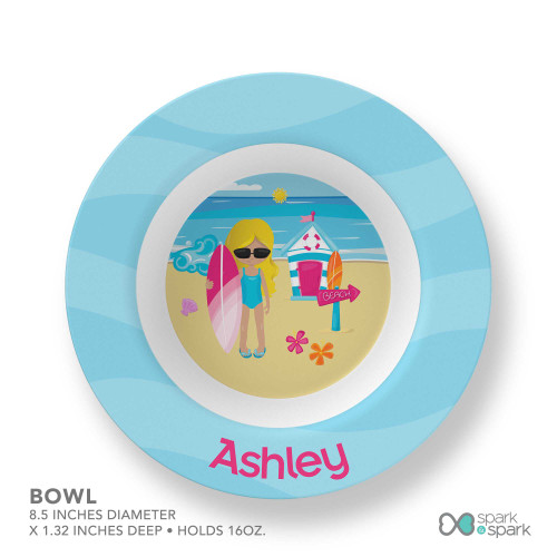 Beach Girl Kids Bowl