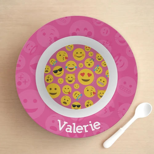 Girl Emojis Kids Bowl