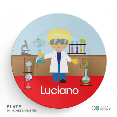 Cool Scientist Boy Kids Bowl