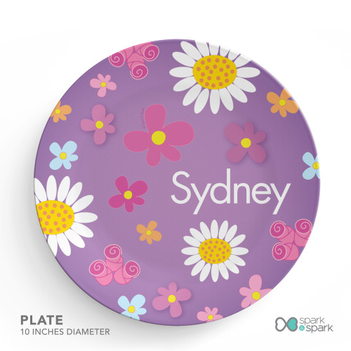 Field of Flowers Purple Placemat