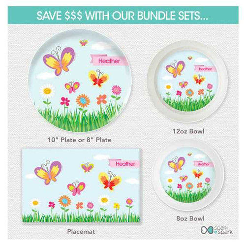 A Butterfly Field Kids Placemat