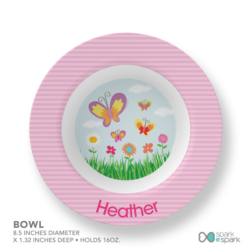 A Butterfly Field Kids Placemat