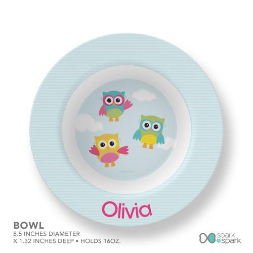 Three Owls Kids Placemat