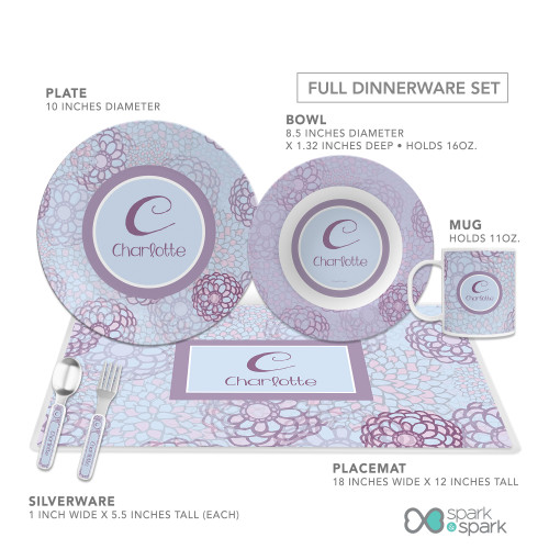 Flower Mosaic Kids Placemat