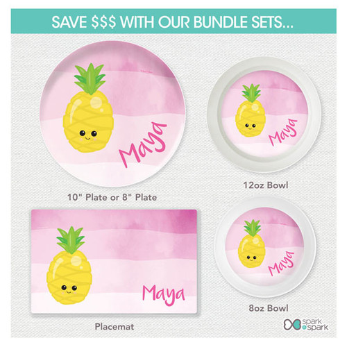 Yummy Pineapple Kids Placemat