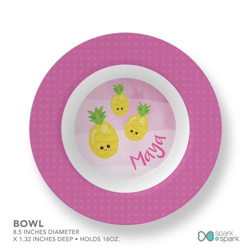 Yummy Pineapple Kids Placemat