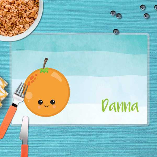 Yummy Orange Kids Placemat