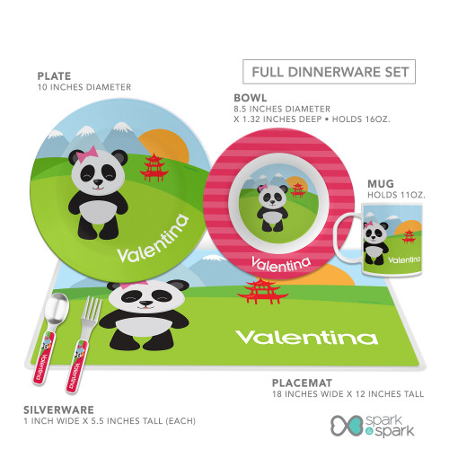 Sweet Panda Kids Placemat