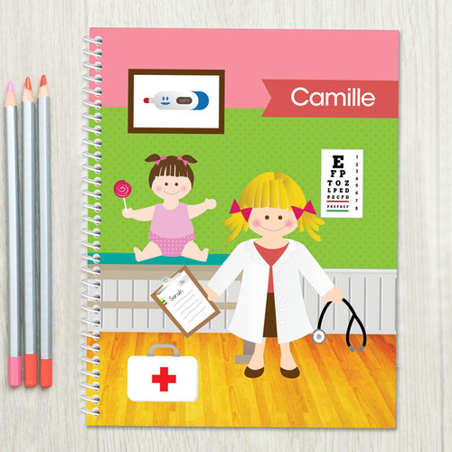 Doctor's Visit Kids Notebook