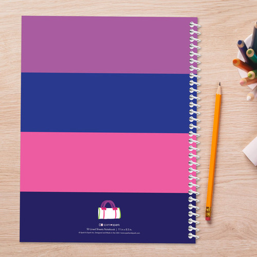 Floating On The Bars Kids Notebook