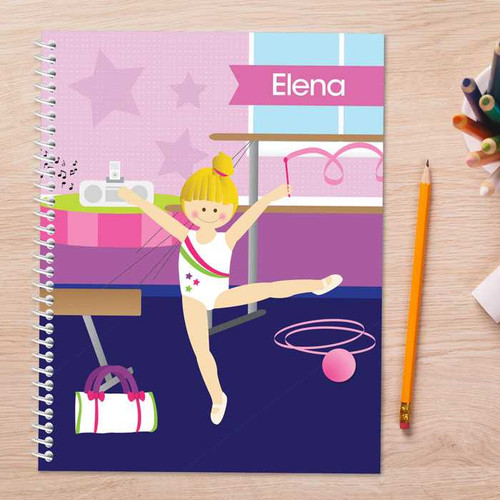 Floating On The Bars Kids Notebook