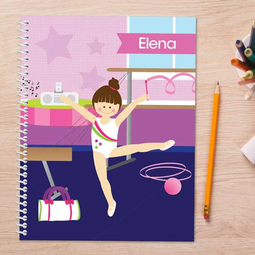 Floating On The Bars Kids Notebook