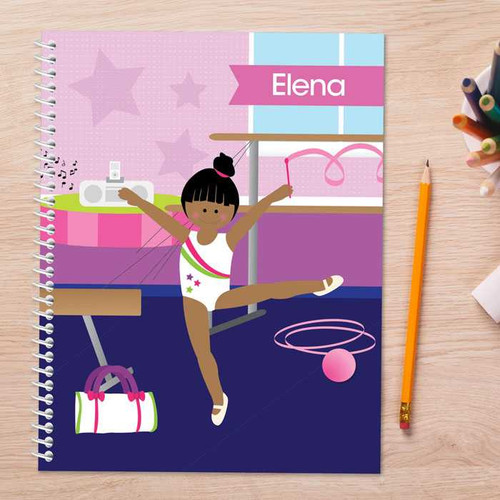 Floating On The Bars Kids Notebook