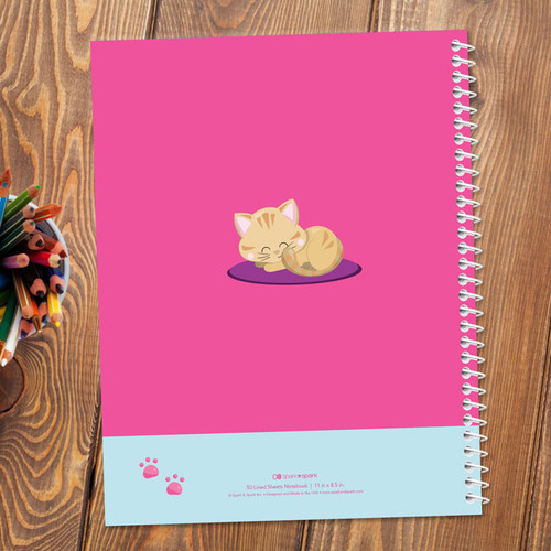 Cute Little Kitten Kids Notebook