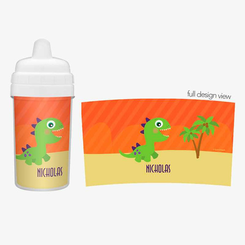 Baby Sippy Cup with Cute Dino