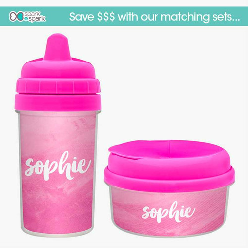 Bold Colorful Name Snack Bowl