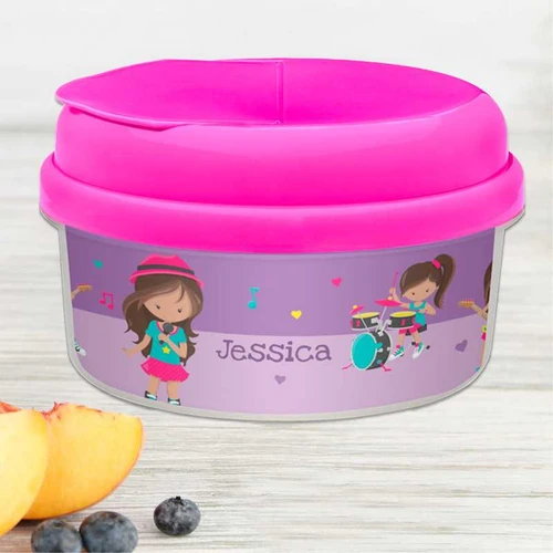 Rock And Roll Band Snack Bowl
