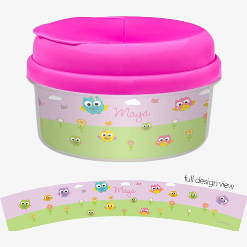 Owls On The Field Snack Bowl