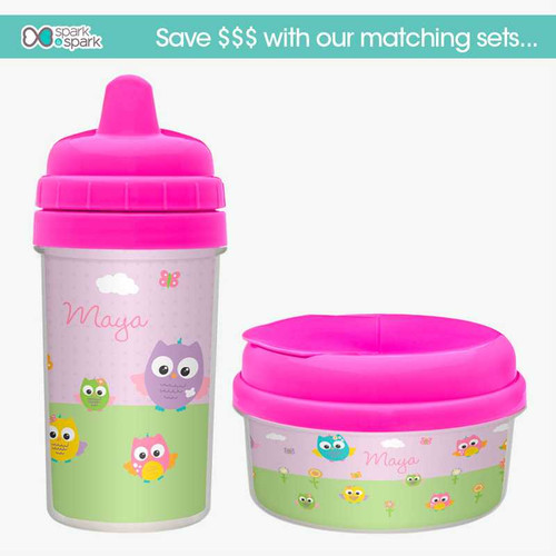 Owls On The Field Snack Bowl