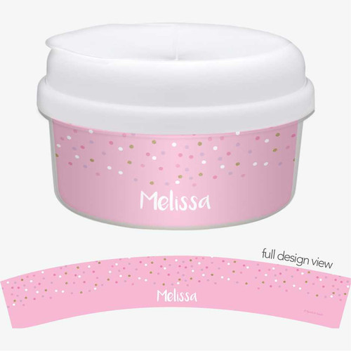 Sweet Glitter Dots Snack Bowl