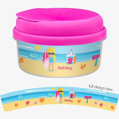 Beach Girl Snack Bowl
