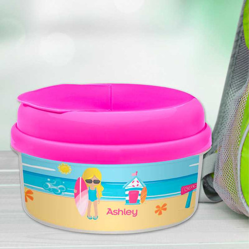 Beach Girl Snack Bowl