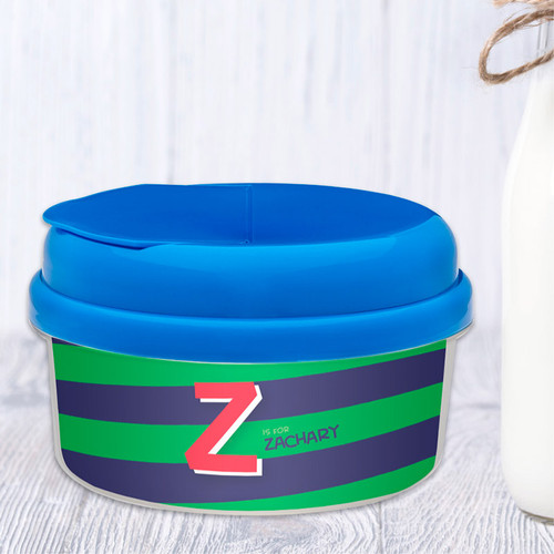 Brilliant Initial Green Snack Bowl