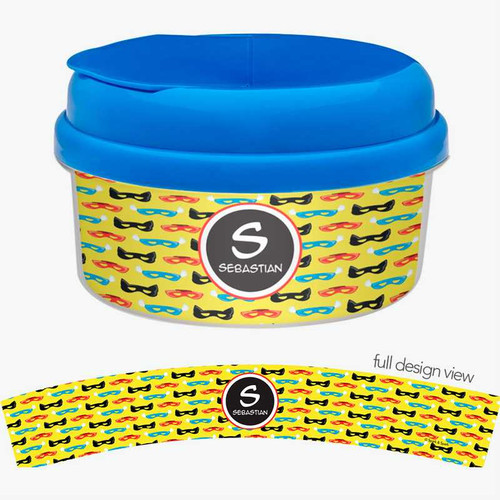 Super Hero Masks Snack Bowl