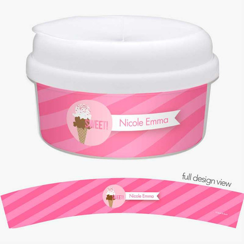 Sweet & Yummy Pink Snack Bowl