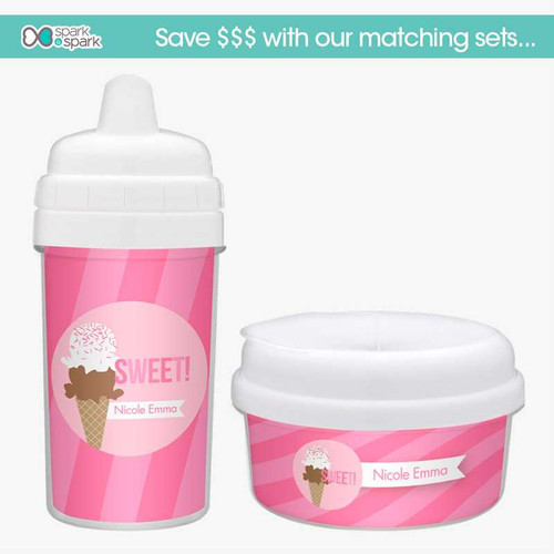 Sweet & Yummy Pink Snack Bowl