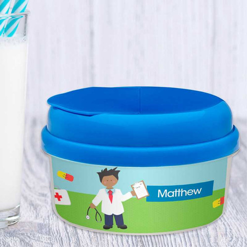 Boy Doctor's Visit Snack Bowl