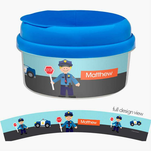 Police On Duty Snack Bowl