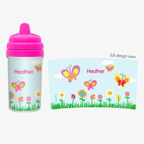 Best sippy cup for milk with Butterflies