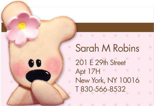 Oops I Did It Again Calling Card