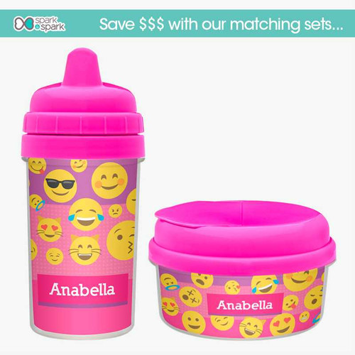 Girl Emojis Sippy Cup