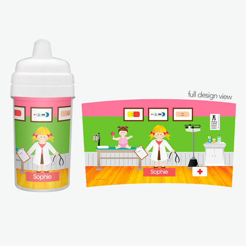 Doctor's Visit Sippy Cup for Milk