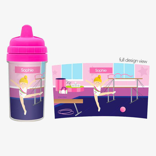 Floating on the Bars Custom Sippy Cups