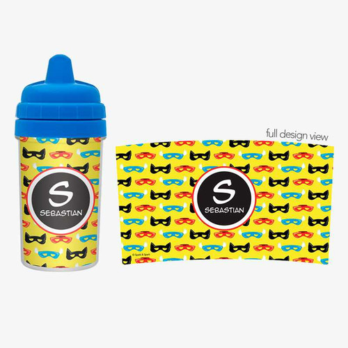 Super Hero Masks Sippy Cups